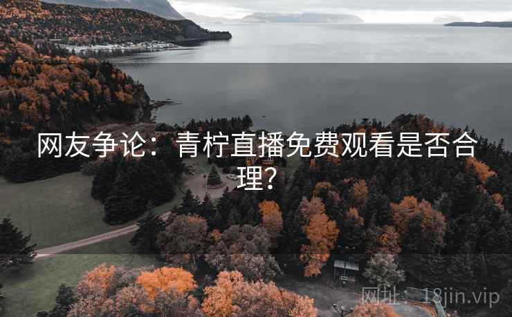 网友争论：青柠直播免费观看是否合理？